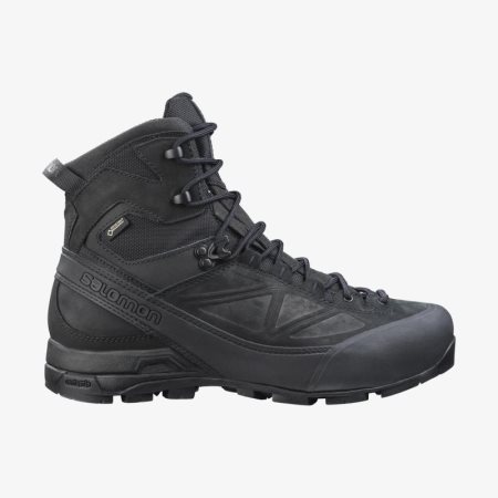 Botas Tacticas Salomon X ALP GORE-TEX FORCES Hombre Negras (ES-ACVD)